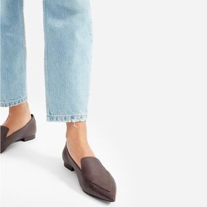 Everlane The Boss Flat 11 Burgundy